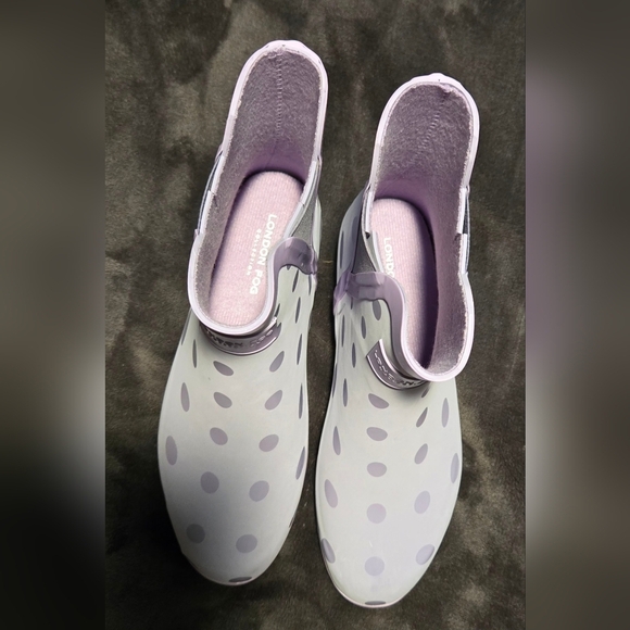 LONDON FOG Women's Piccadilly Rain Boot #592 - Picture 7 of 8